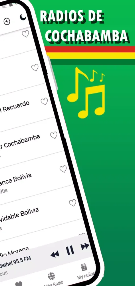 Radios de Cochabamba Bolivia应用截图