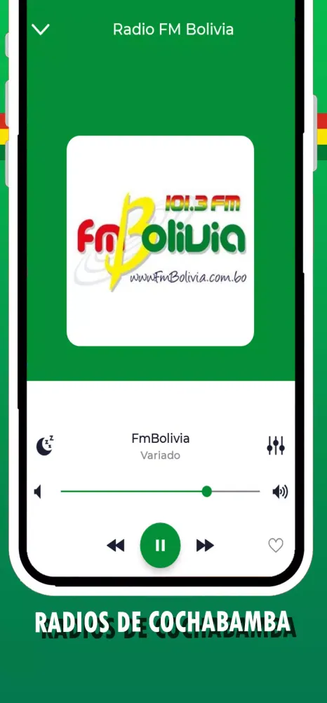 Radios de Cochabamba Bolivia应用截图