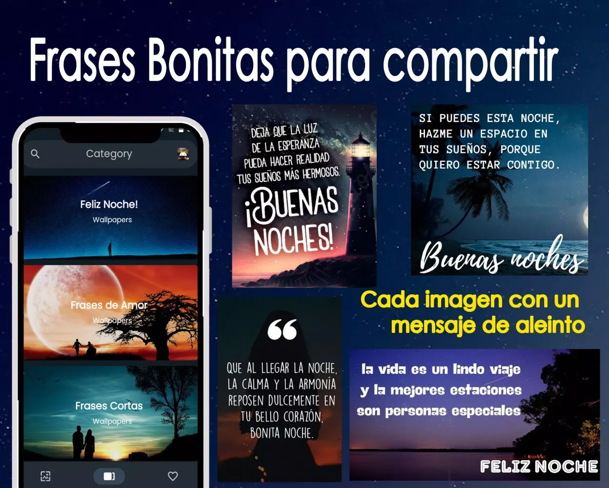 Screenshot di Frases Buenas Noches