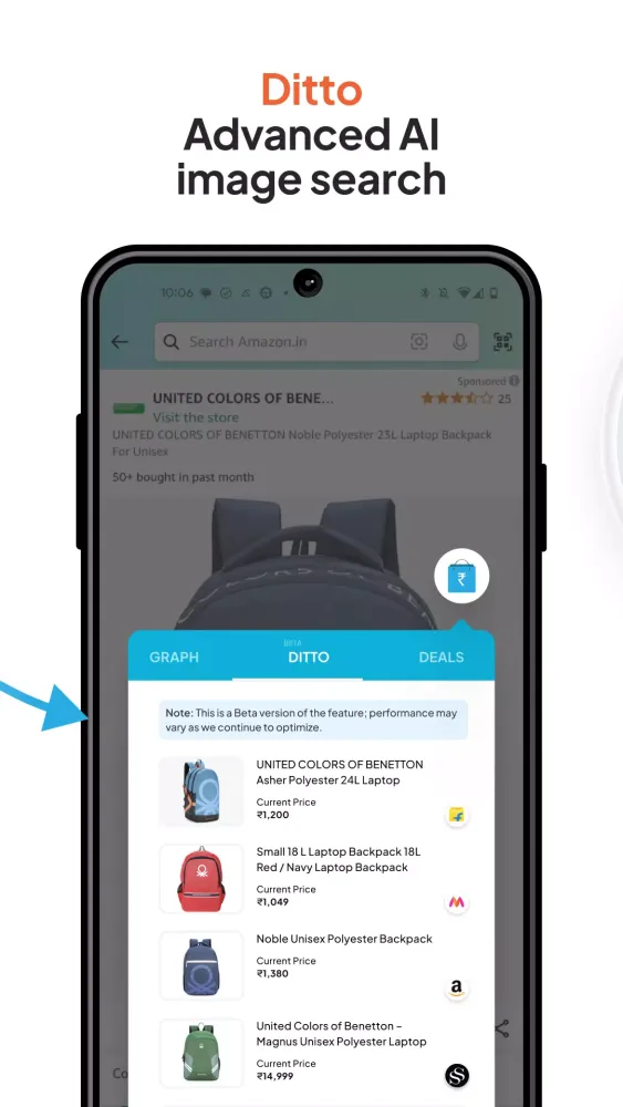 Tangkapan skrin Price History Online Shopping