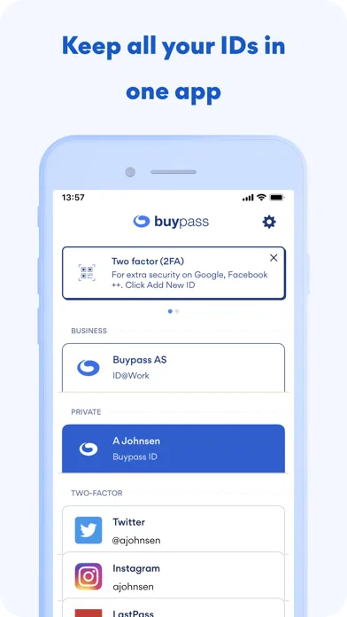 Buypass ID应用截图