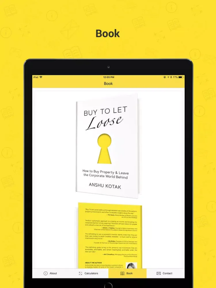 Buy To Let Loose iPad  Screenshots