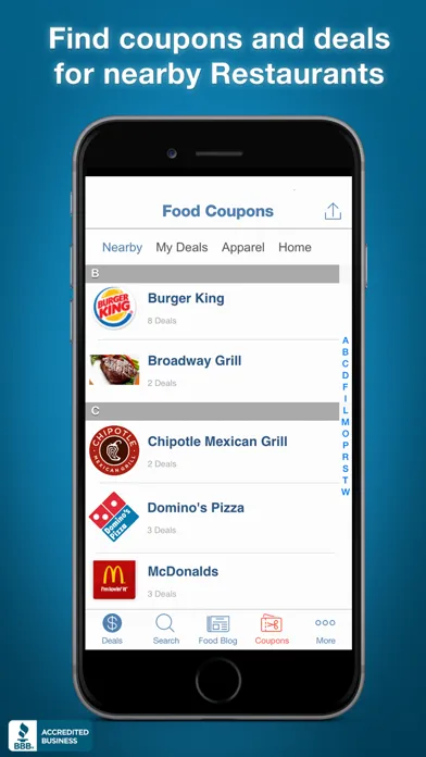 Food Delivery Coupon Codes স্ক্রিনশট