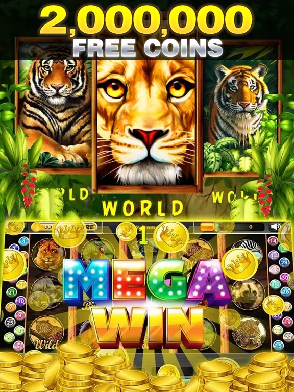 Capturas de pantalla de Safari Lion Slots: Pokies Jackpot Casino iPad 
