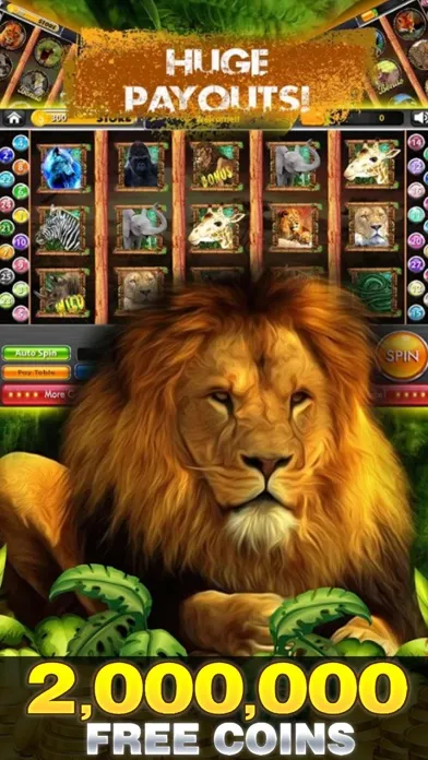 Capturas de pantalla de Safari Lion Slots: Pokies Jackpot Casino