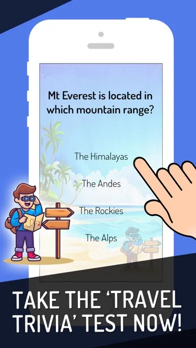 Скриншоты Travel Trivia Test! World Quiz