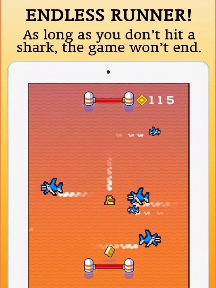 Zrzuty ekranu Impossible Pong - Endless Water Pong Arcade iPad 