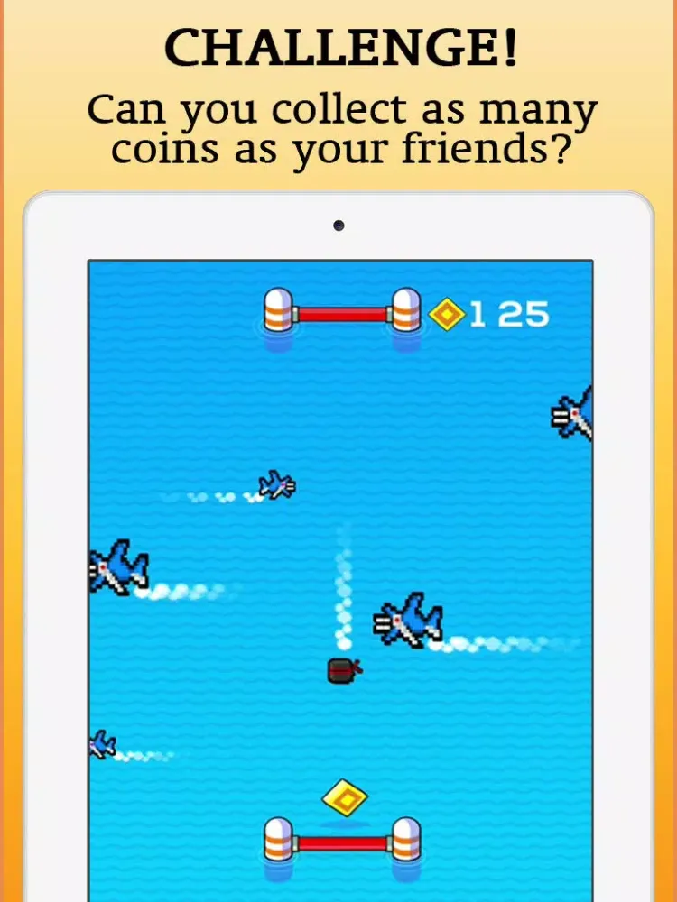 Zrzuty ekranu Impossible Pong - Endless Water Pong Arcade iPad 