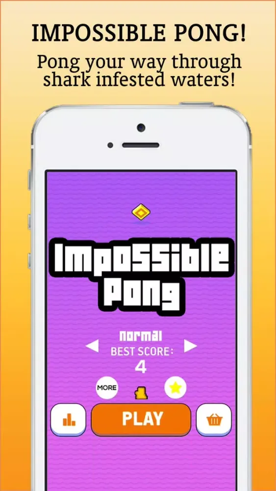 Zrzuty ekranu Impossible Pong - Endless Water Pong Arcade