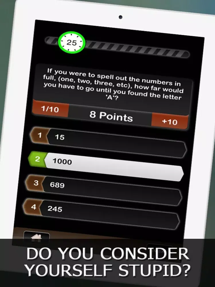 Zrzuty ekranu Stupid Quiz! iPad 