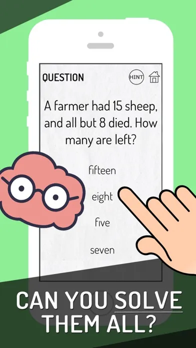 Genius Brain Test: Tricky Quiz Screenshots