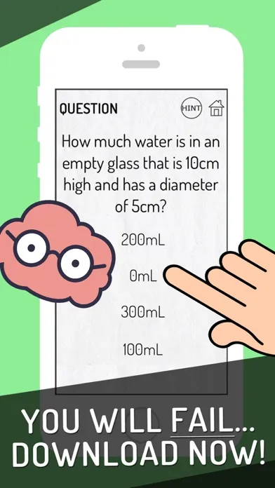 Genius Brain Test: Tricky Quiz Screenshots