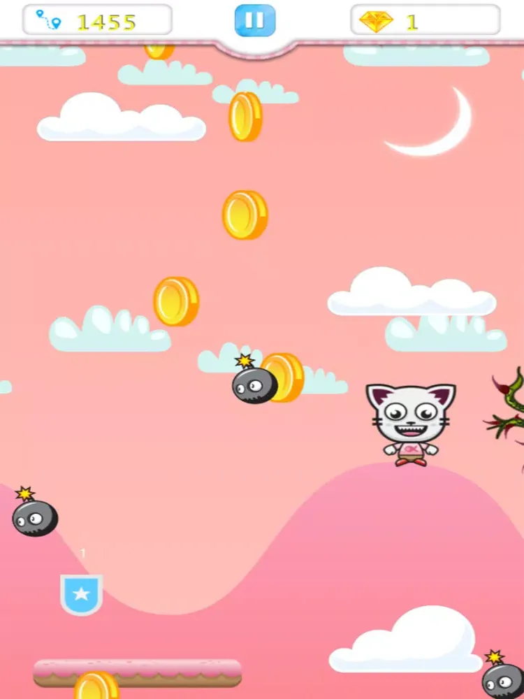 Capturas de pantalla de Sky Cat Jumper iPad 