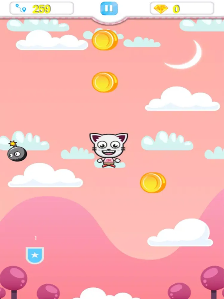 Capturas de pantalla de Sky Cat Jumper iPad 