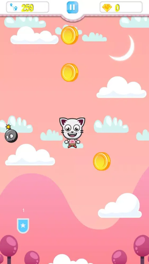 Capturas de pantalla de Sky Cat Jumper