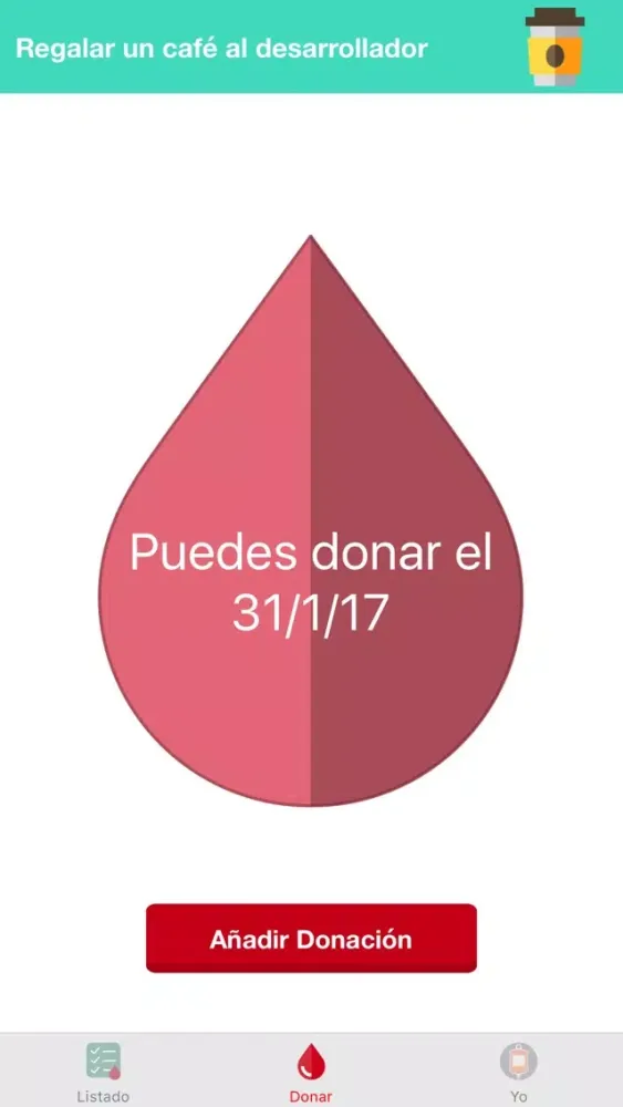 تصاویر Dona Sangre: Registro y recordatorio de donaciones