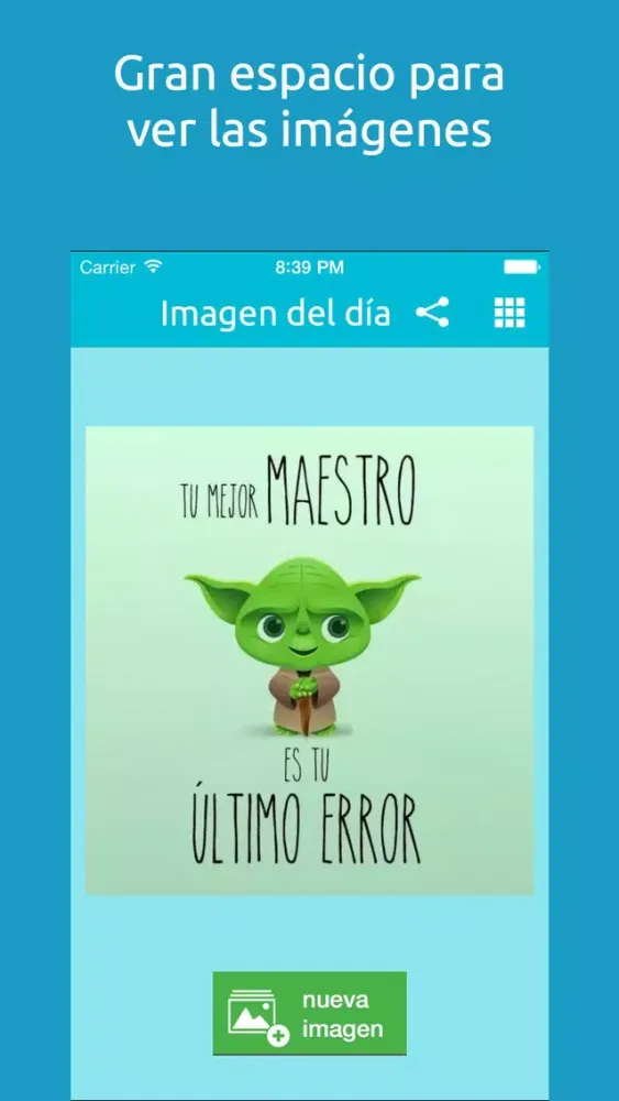ภาพหน้าจอของ Imágenes y frases graciosas, positivas, divertidas, chistosas, optimistas, ocurrentes y alegres - Las mejores fotos con citas para compartir con amigos - La Imagen Del Dia