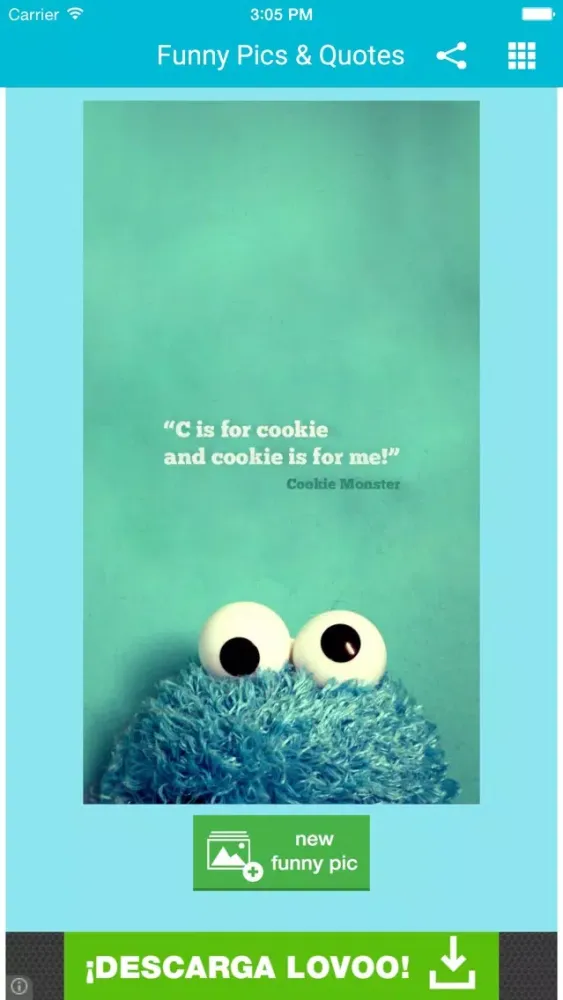 Tangkapan skrin Funny pics and quotes