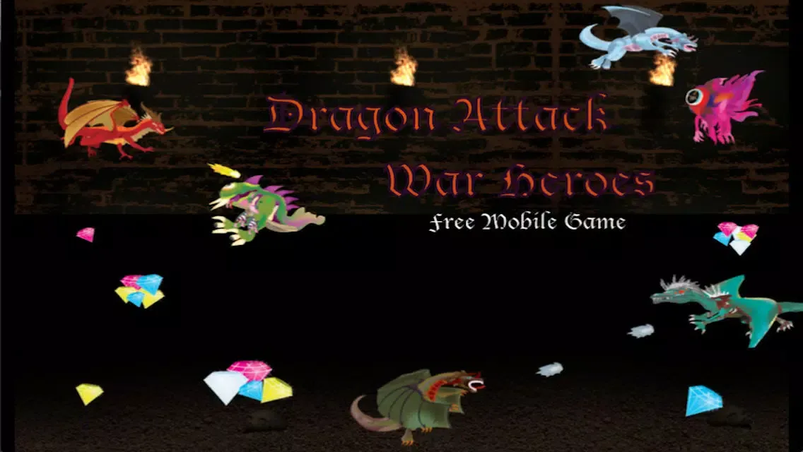 Tangkapan layar Dragon Attack War Heroes Free Mobile Game