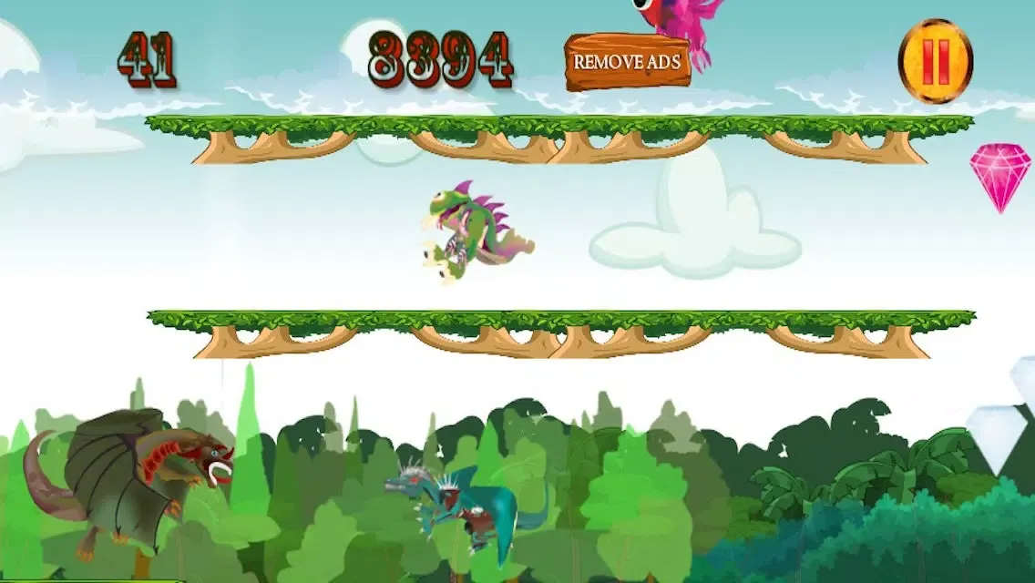 Tangkapan layar Dragon Attack War Heroes Free Mobile Game