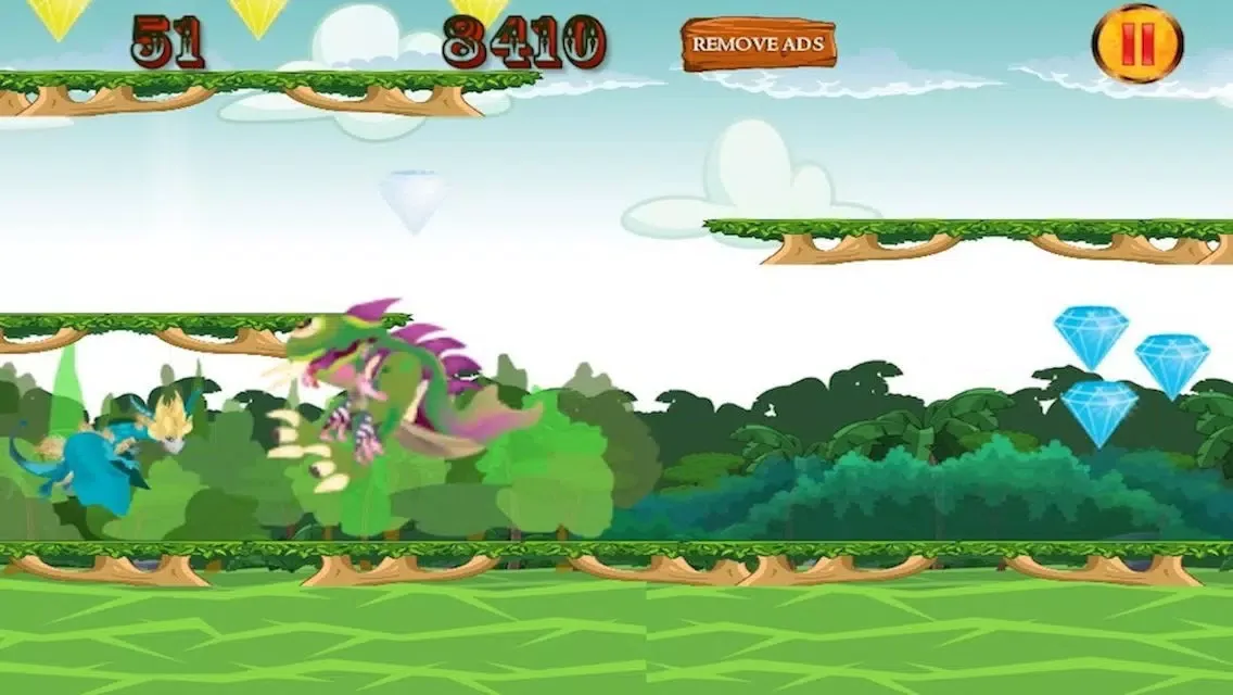 Tangkapan layar Dragon Attack War Heroes Free Mobile Game