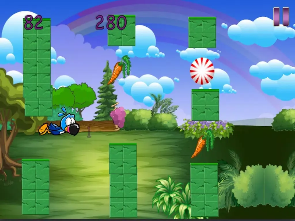 Happy Flappy Flying Birds Epic Free Saga iPad 应用截图