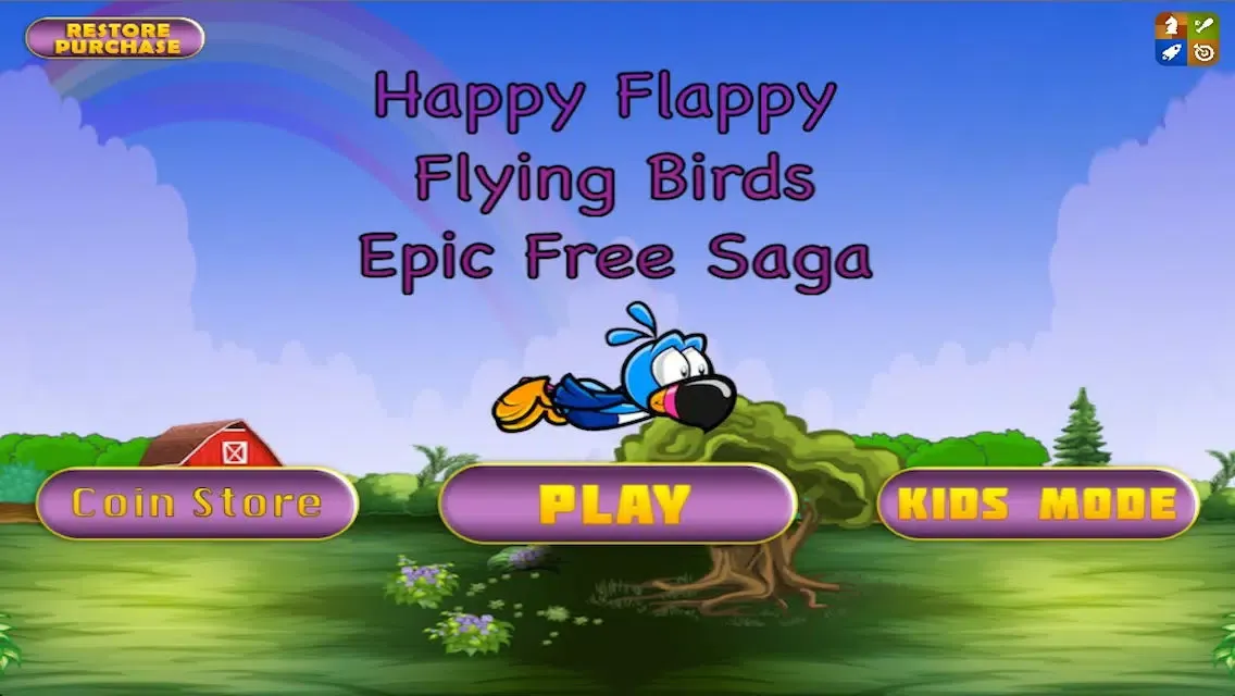Happy Flappy Flying Birds Epic Free Saga应用截图