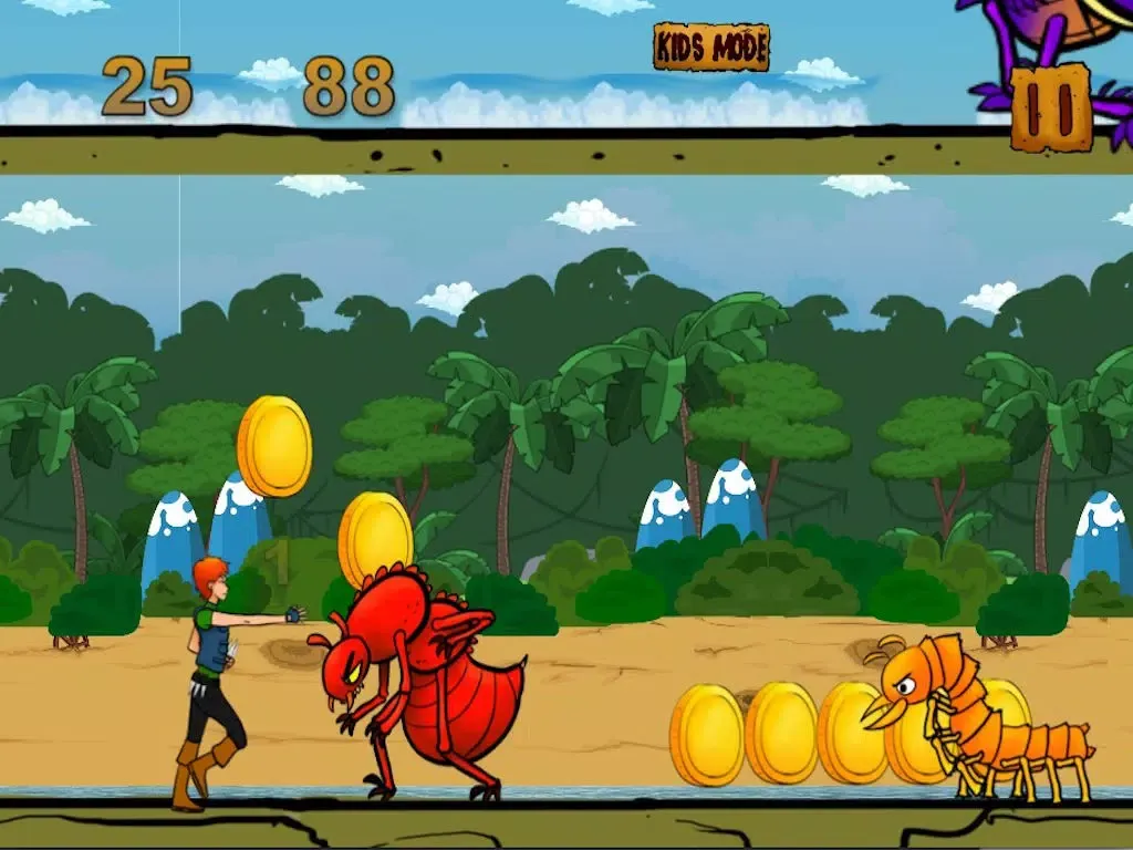 Capturas de tela do Thugs Vs Bugs Clash With Angry Bug Clans Free iPad 