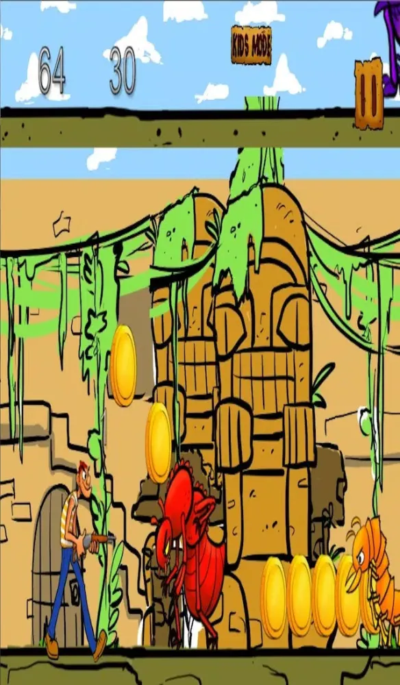 Capturas de tela do Thugs Vs Bugs Clash With Angry Bug Clans Free