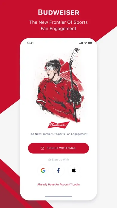 تصاویر Budweiser Sports App
