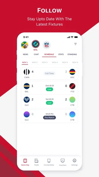 تصاویر Budweiser Sports App