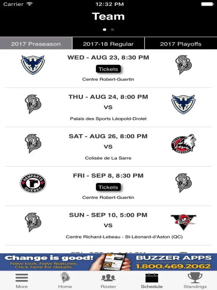 تصاویر Gatineau Olympiques iPad 