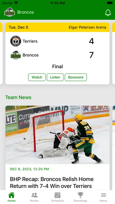 Humboldt Broncos Screenshots