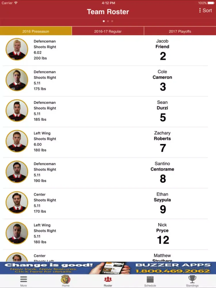Owen Sound Attack Official App iPad  Ekran Görüntüleri