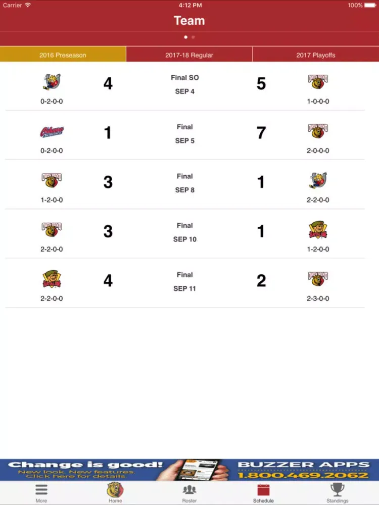 Owen Sound Attack Official App iPad  Ekran Görüntüleri