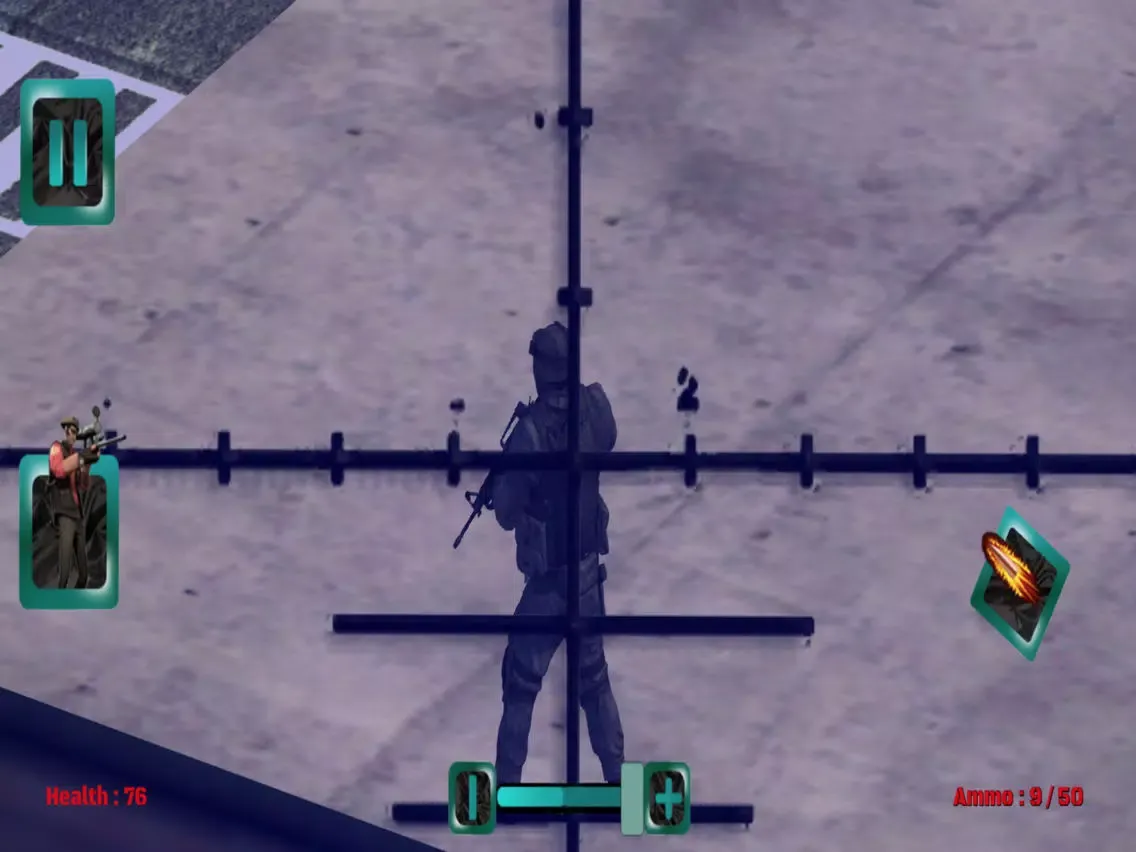 Sniper 3D Strike Assassin Game iPad  스크린샷