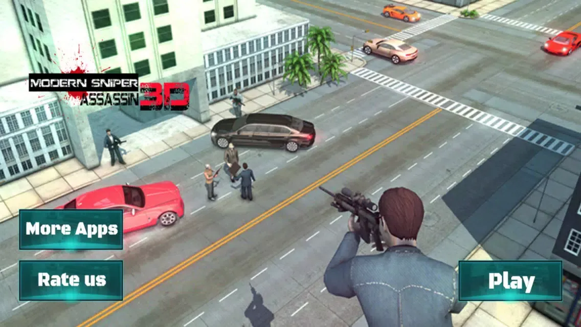 Sniper 3D Strike Assassin Game 스크린샷