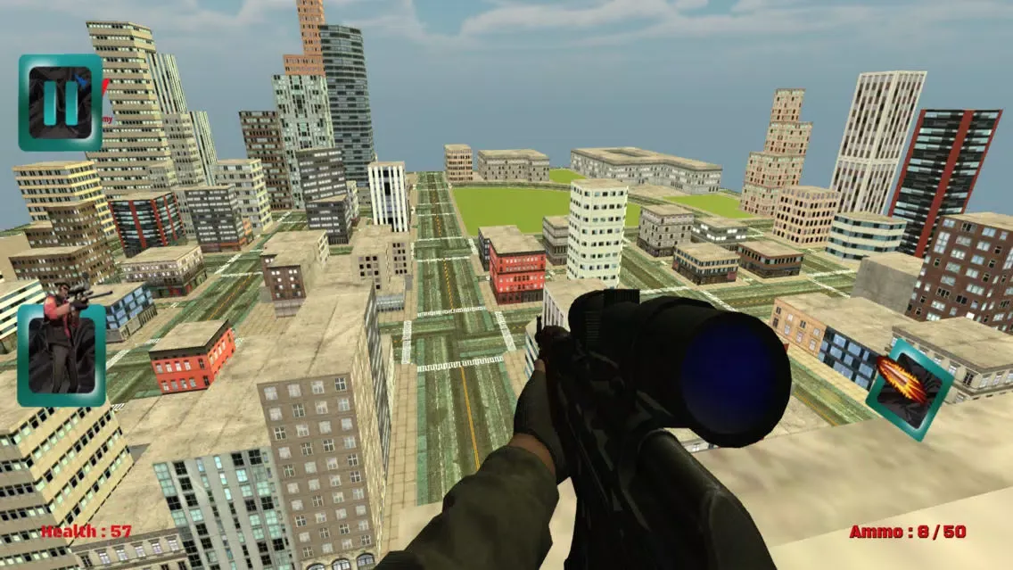 Sniper 3D Strike Assassin Game 스크린샷