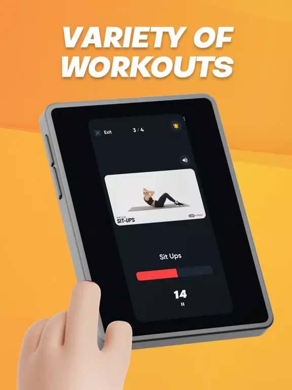 BuzzAbs: Ab Workouts iPad 应用截图