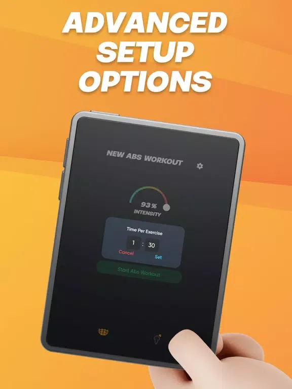 BuzzAbs: Ab Workouts iPad 应用截图