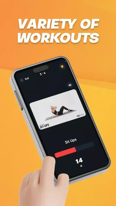 BuzzAbs: Ab Workouts应用截图