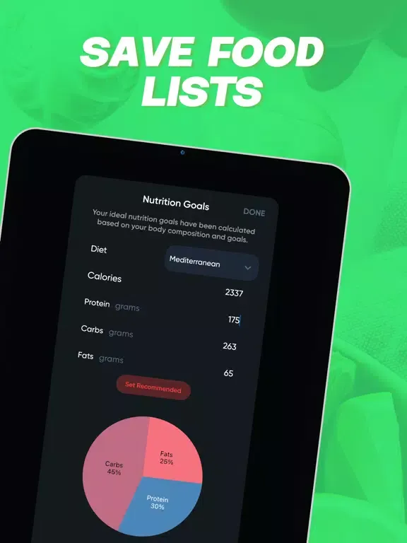 BuzzEat: Auto Meal Planner iPad  Ekran Görüntüleri