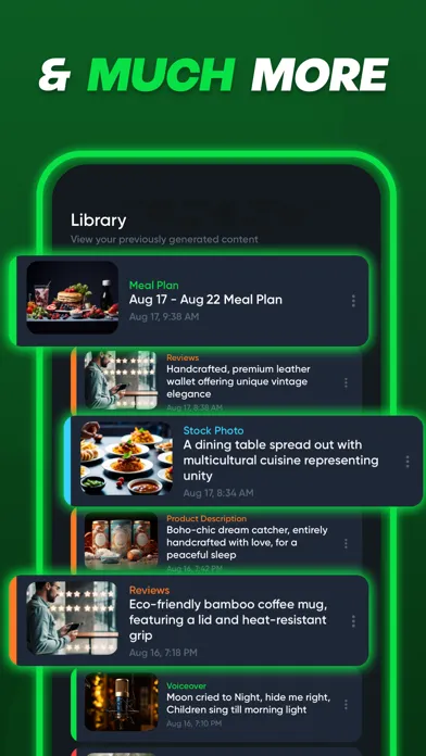 BuzzWork: AI Content Studio Screenshots