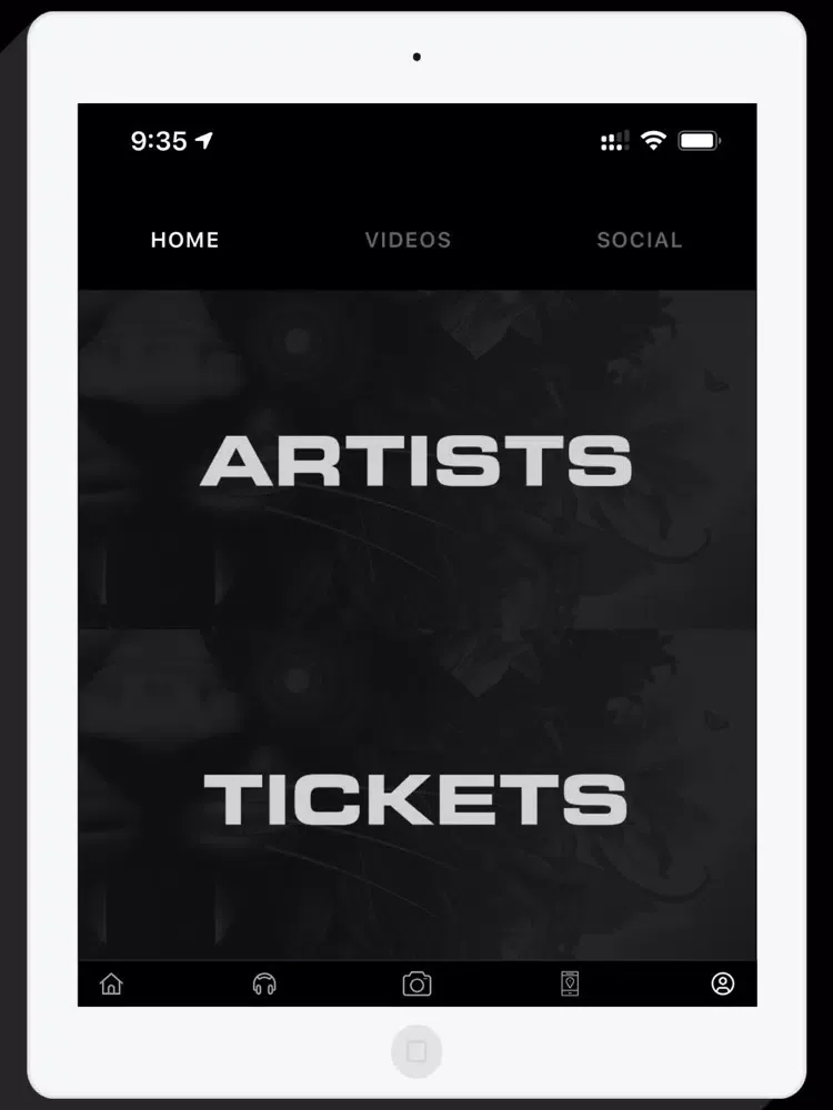 تصاویر HSU Events iPad 