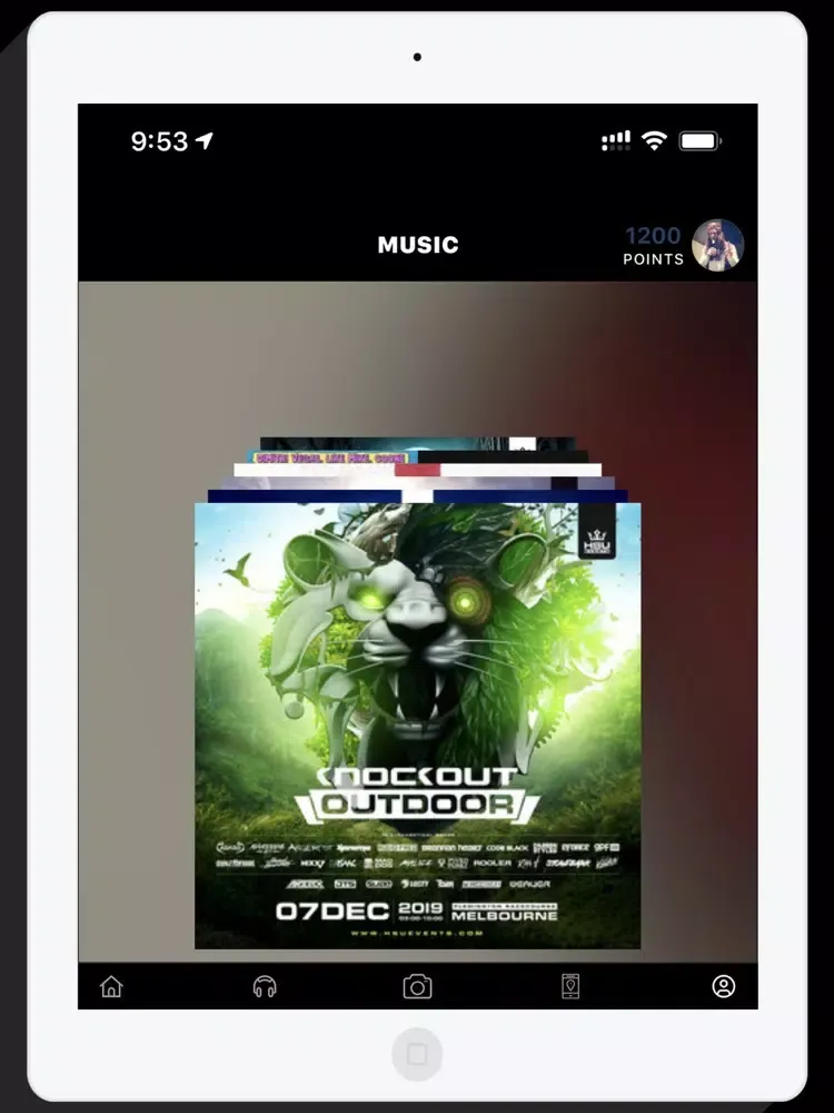 تصاویر HSU Events iPad 