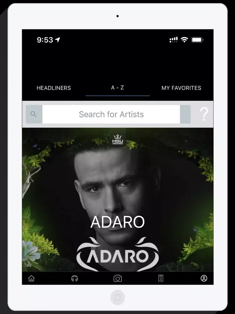 تصاویر HSU Events iPad 