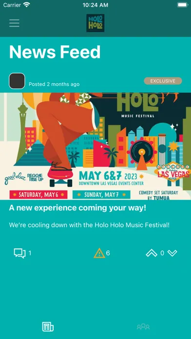 Tangkapan skrin Holo Holo Music Festival