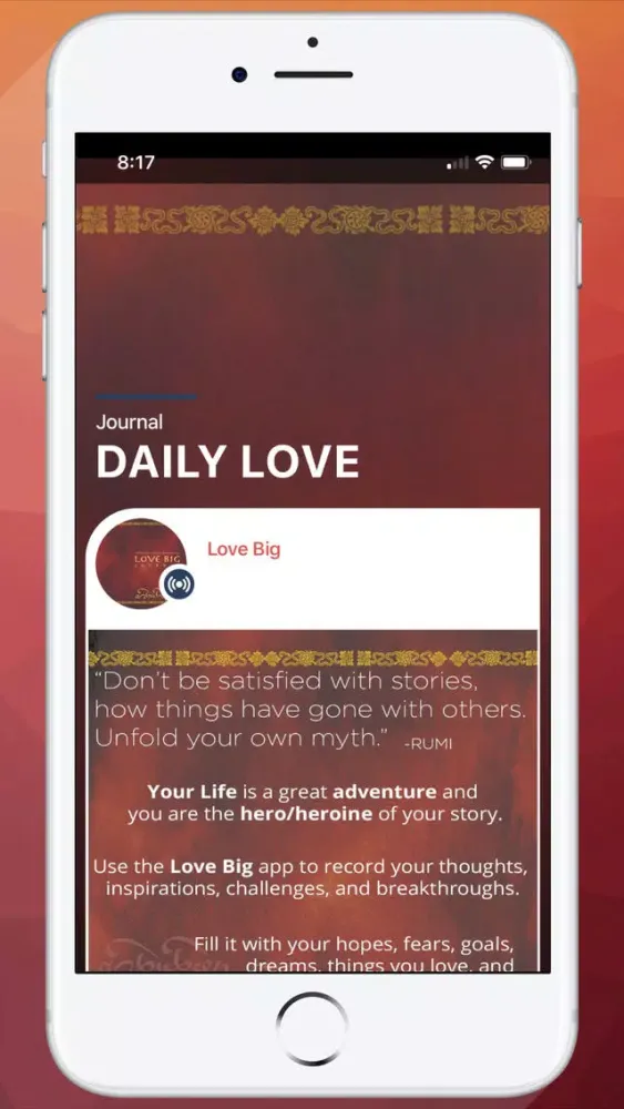 Ảnh chụp màn hình của Love Big