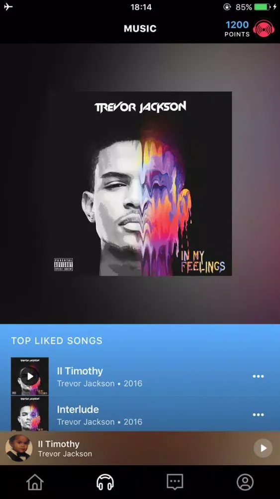 Captures d'écran de Trevor Jackson