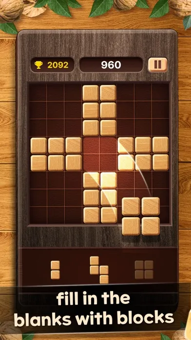 Walnut Wood Block Puzzle Screenshots